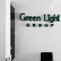 Interior volumetric letters