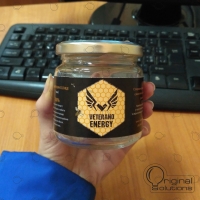 Label on the jar